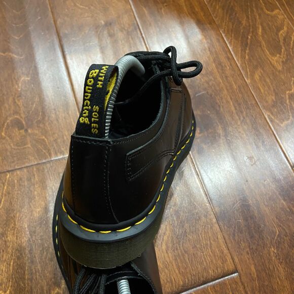 Dr. Martens 1461 Pascal Verso 3-Eye Oxford Derby Black Leather Shoes Men\'s 7 main image 7
